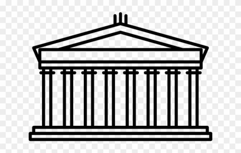 Parthenon Clipart Greek Pillar - Partenon Logo Png #1592469