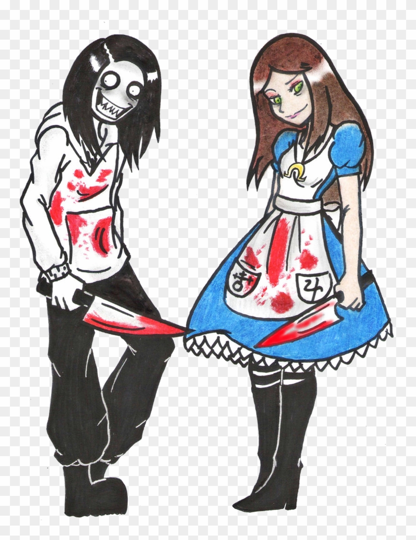 And Mrs - Lulu X Jeff The Killer #1592509