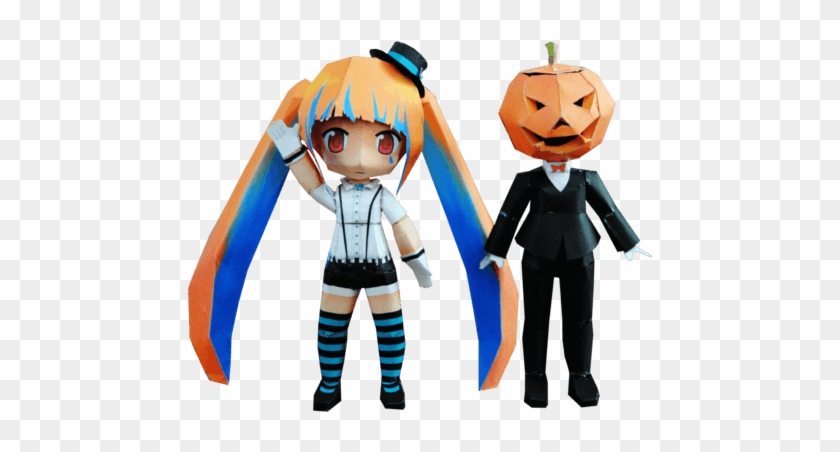 Click To See Printable Version Of Mrs Mr Pumpkin Chibi - Mrs. #1592514