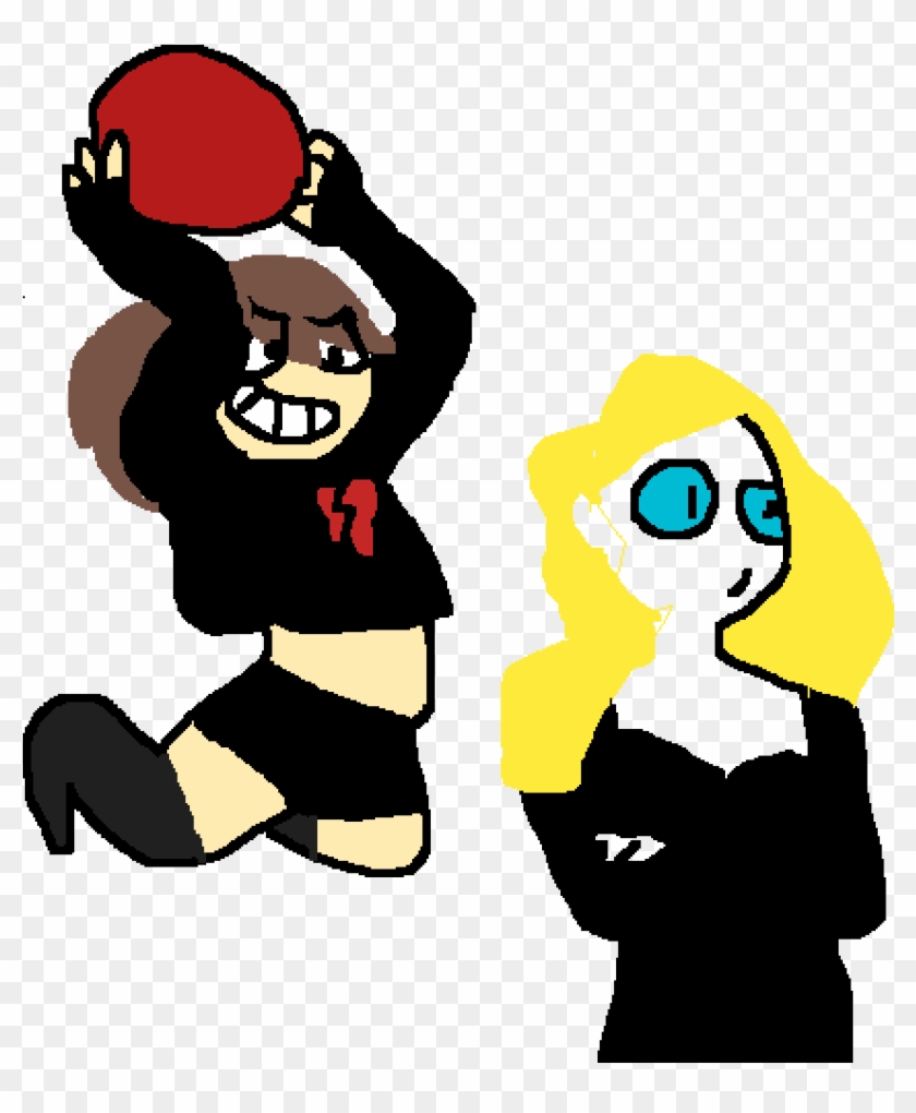 Me Whenever I Play Dodgeball - Cartoon #1592604