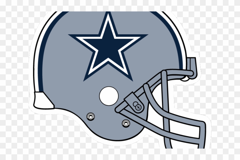 Dallas Cowboys Clipart - Dallas Cowboys Logo Helmet Transparent #1592607