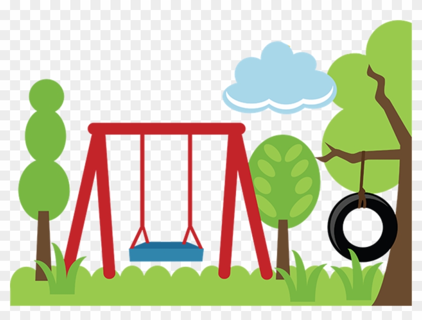 Swing Sticker - Play Day Clipart #1592730