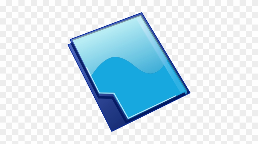 Assignment Folder Blue - Folder Clipart #1592872