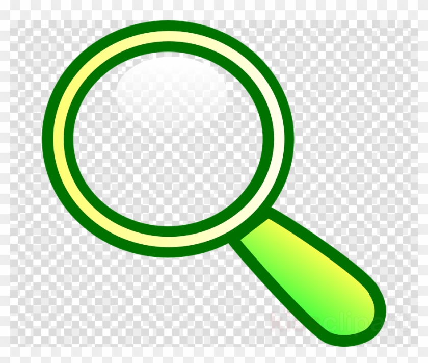 Magnifying Glass Clipart Green #1593064
