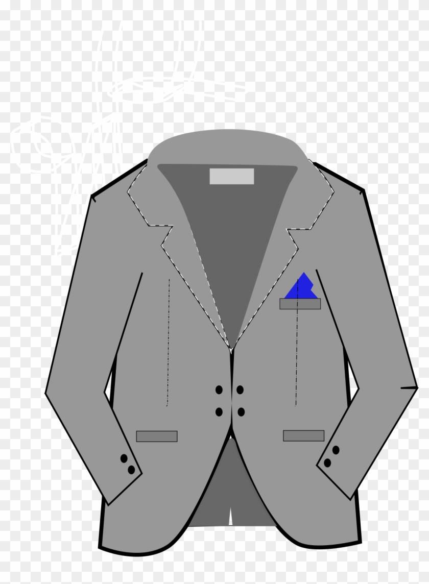 Big Image - Clipart Grey Jacket #1593134