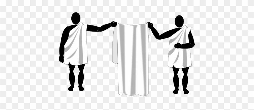 The More Well Known Toga Was A Semi Circular Cloth - Illustration #1593203