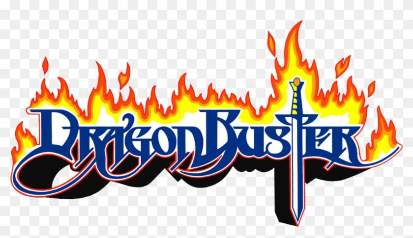 Dragon Buster Alternate Logo By Ringosta - Dragon Buster Namco Arcade #1593316