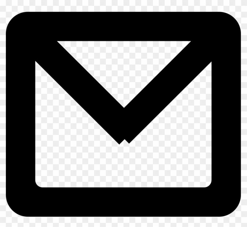New Email Gross Envelope Outlined Symbol Svg Png Icon - Download Icon Email Png #1593337