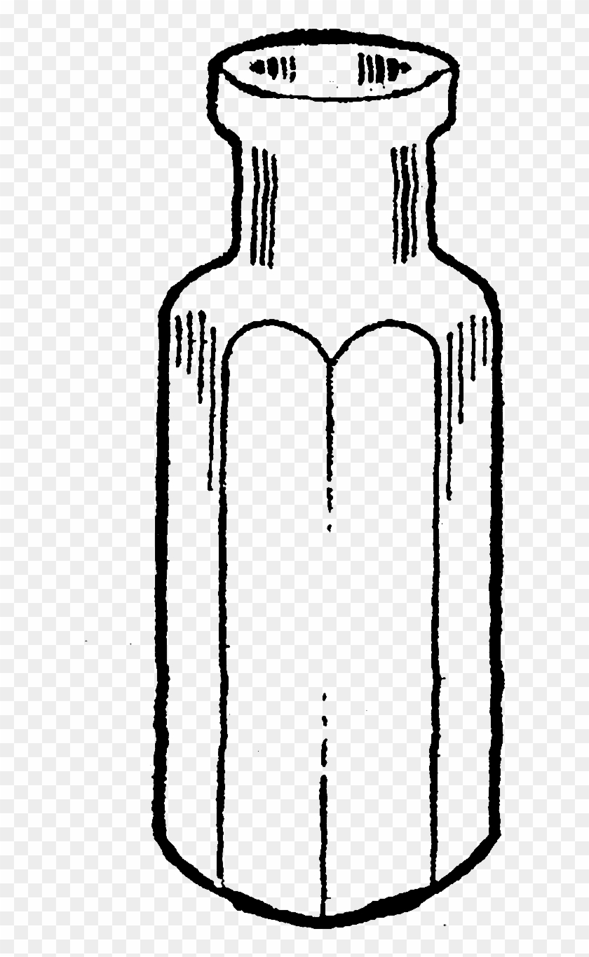 Bottle Image Glass Illustration - Drawing #1593360