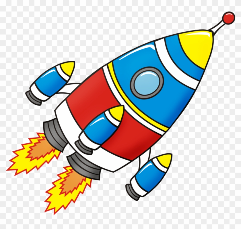 Cohete Animado Clipart Rocket Drawing Clip Art - Cartoon Images Of Rockets #1593505