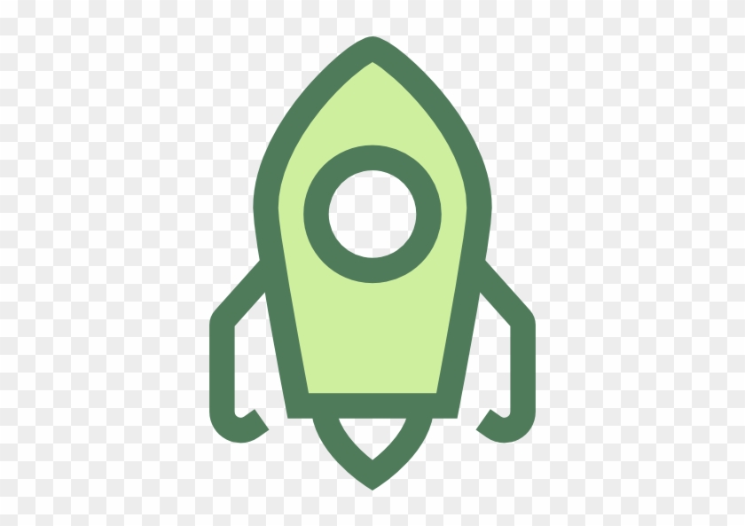 Rocket Clipart Green Rocket - Green Rocket Icon Png #1593507