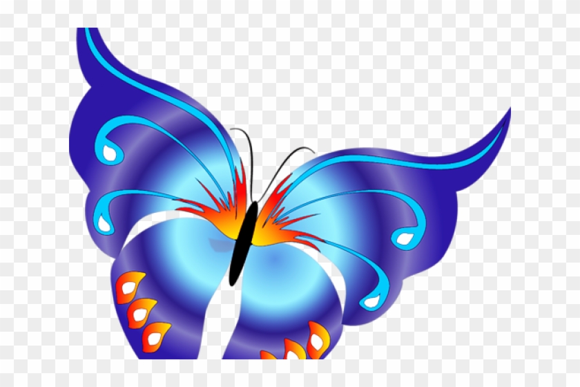 Flies Clipart Animated - Transparent Background Butterfly Png Hd #1593581