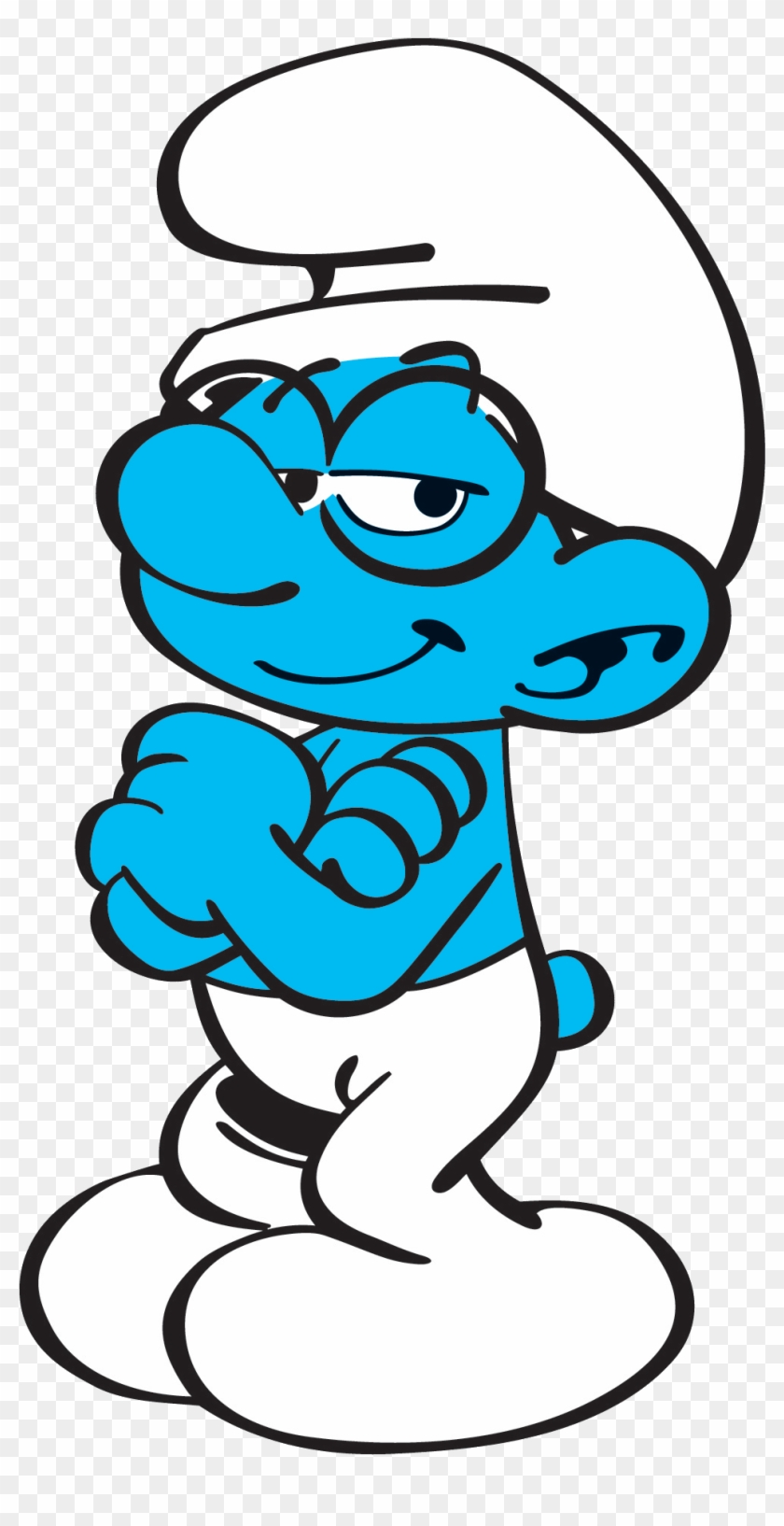 Brainy Smurf Papa Smurf Smurfette Hefty Smurf - Brainy Smurf Coloring Pages #1593594