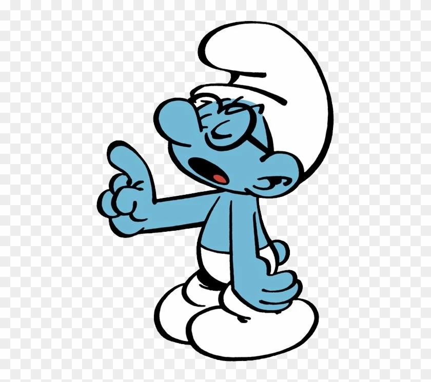 Smurf Png - Know It All Cartoon #1593613
