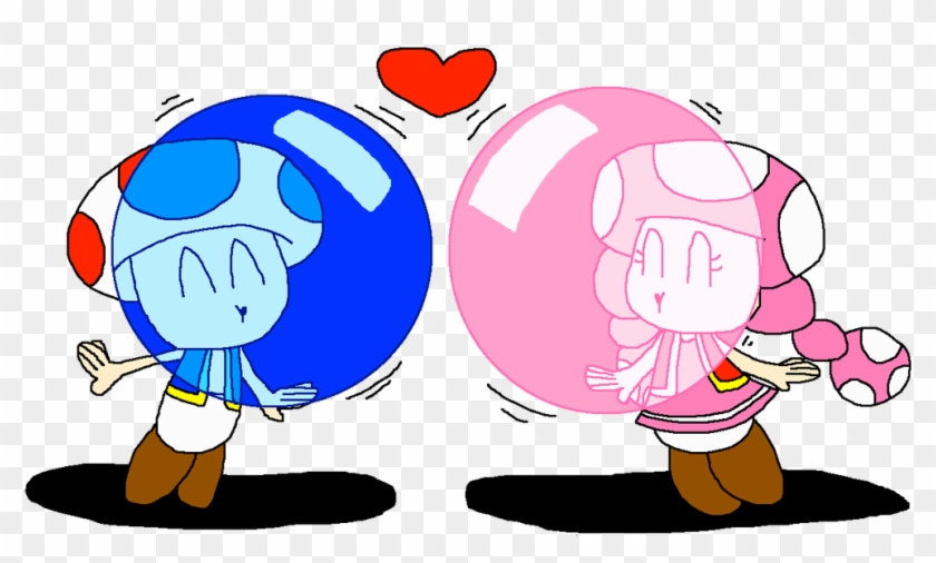 Blowing Bubble Gum Kiss Of Love By Pokegirlrules - Cartoon #1593831