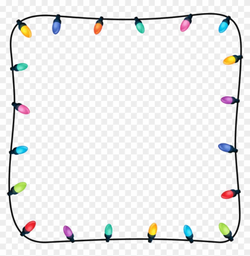 Free Png Christmas Lights Border Png - Christmas Lights Border Png #1593846