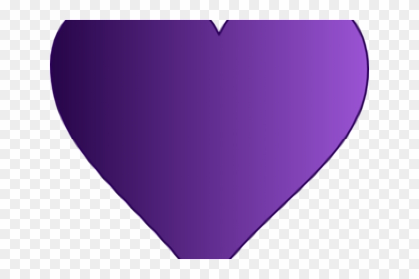 Purple Heart Cliparts - Heart #1593883