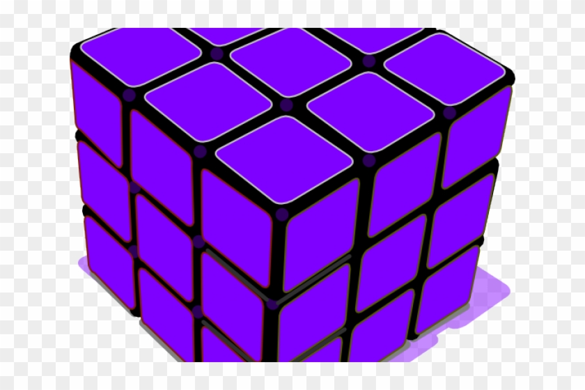 Cube Clipart Violet - Bang Bang Movie Rubik's Cube #1593928