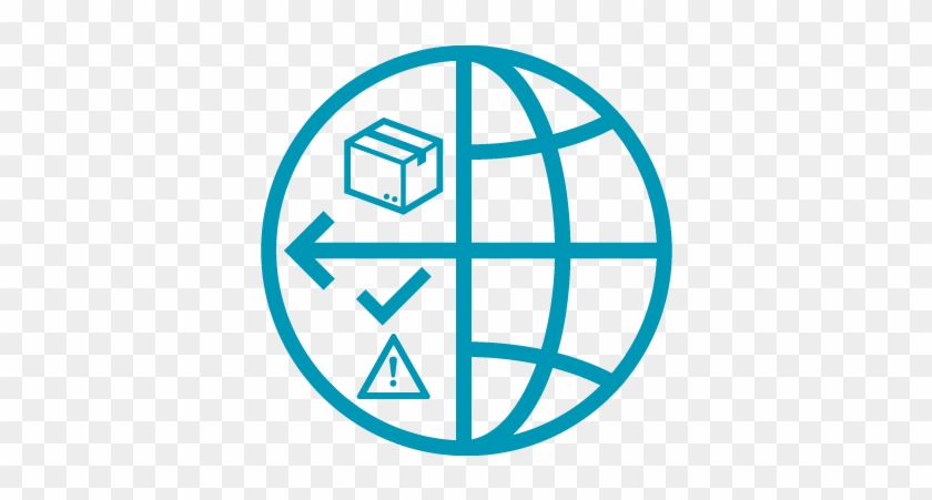 Export Documentation Manager Icon - Transparent Globe Vector Png #1594087