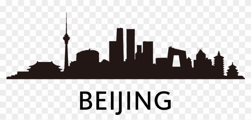 Logo Building Silhouette Transprent - Beijing Silhouette #1594177