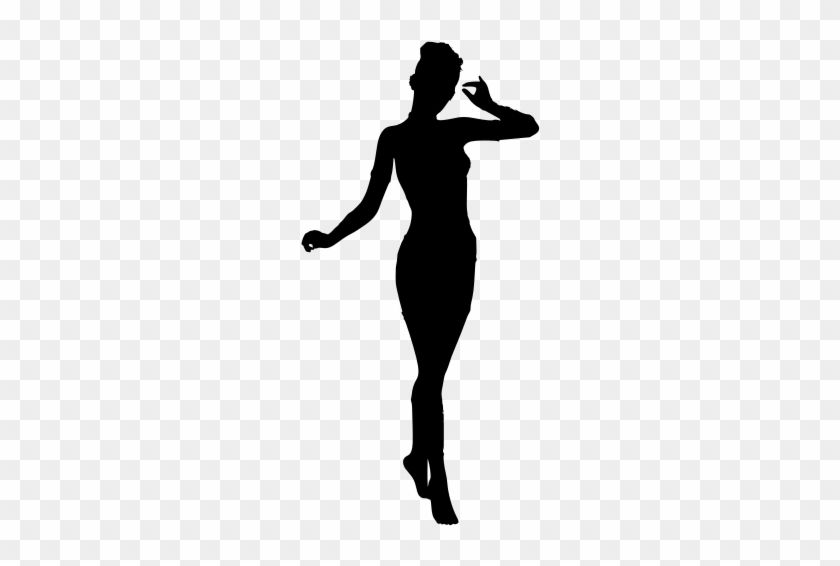 Svg Png - Black Teenage Girl Silhouette #1594299