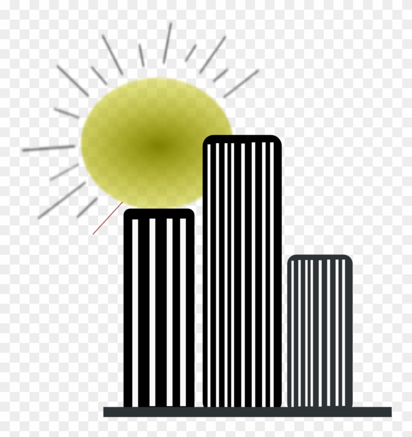 Illustration Of A City Skyline - Building Clip Art #1594325