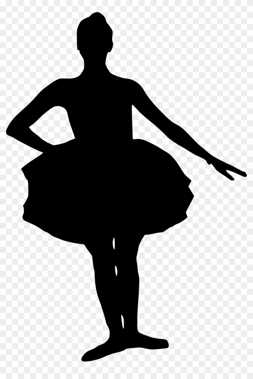 Little Girl Ballerina Silhouette - Child Ballerina Silhouette #1594358