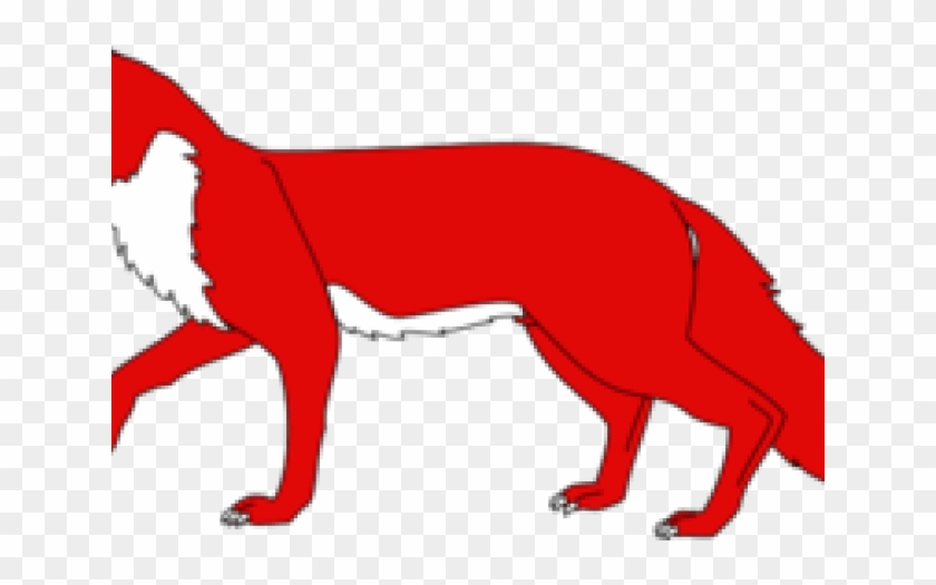 Red Fox Clipart Walking - Red Fox Fox Arts #1594407
