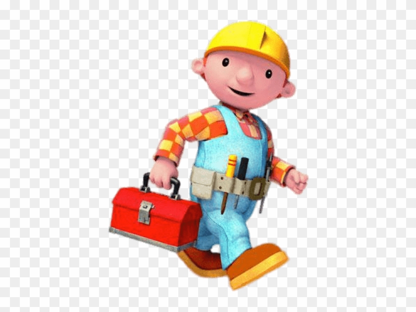 Download Old Bob The Builder On His Way Clipart Png - Bob The Builder Walking #1594527