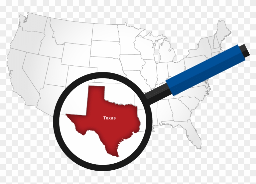 And, Of Course, The Economy And Business Environment - Map Of Texas #1594695
