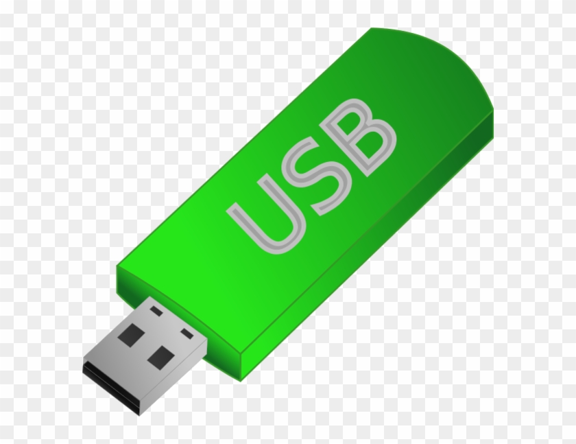 Usb Clip Art - Flash Drive Clip Art #1594717