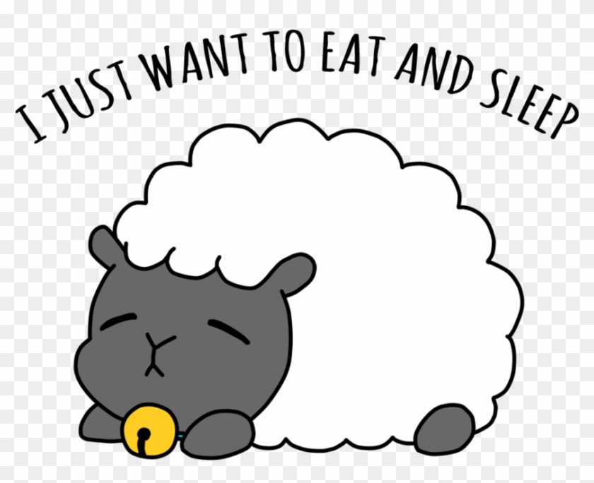 Sheep Sleep Cartoon Png #1594848