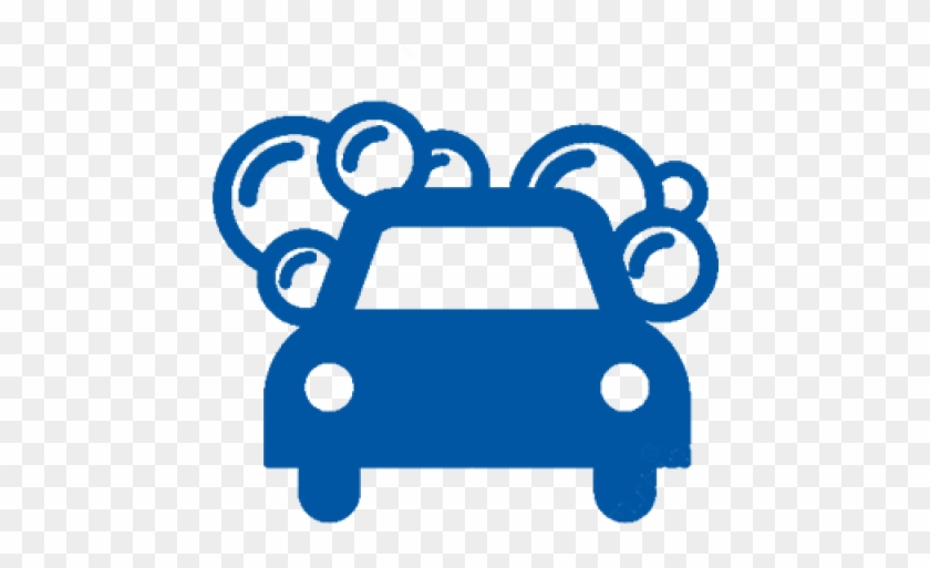 Blue Car Clipart Car Wash - Car Wash Icon Vector #1594854