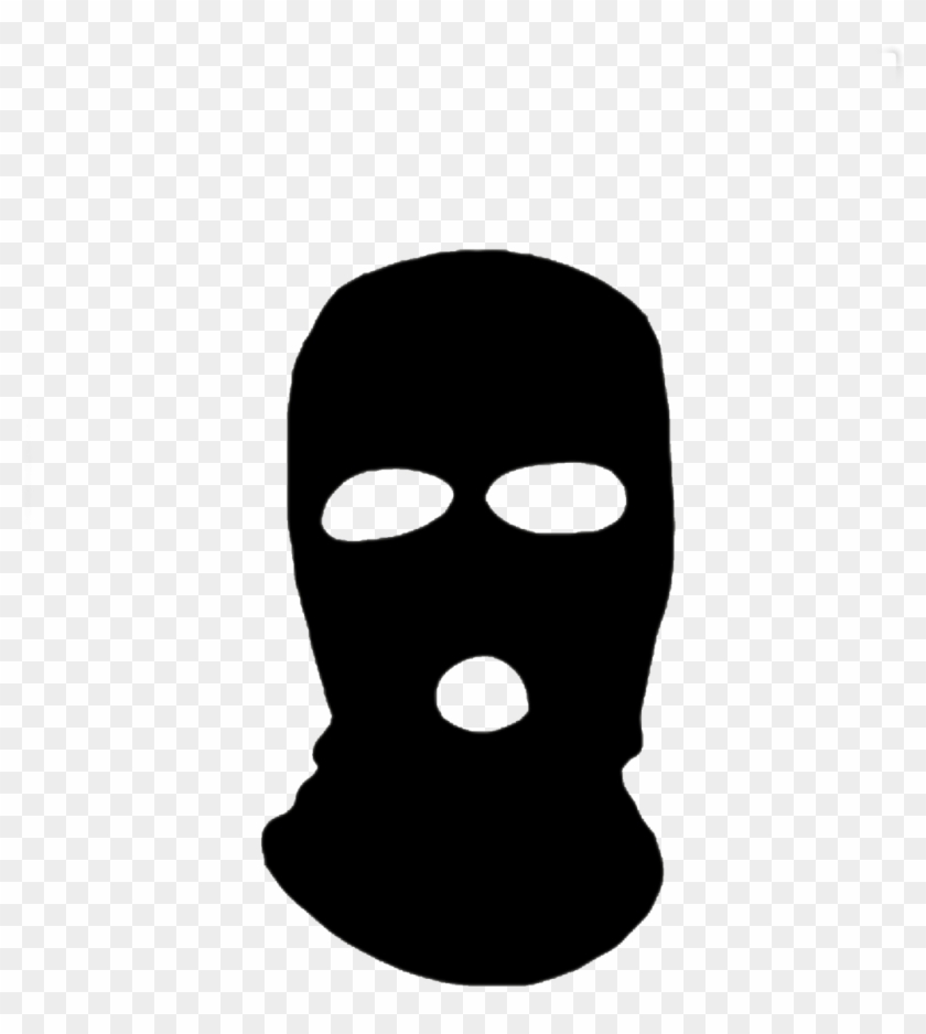 Cartoon Black Ski Mask Free Transparent Png Clipart Images Download