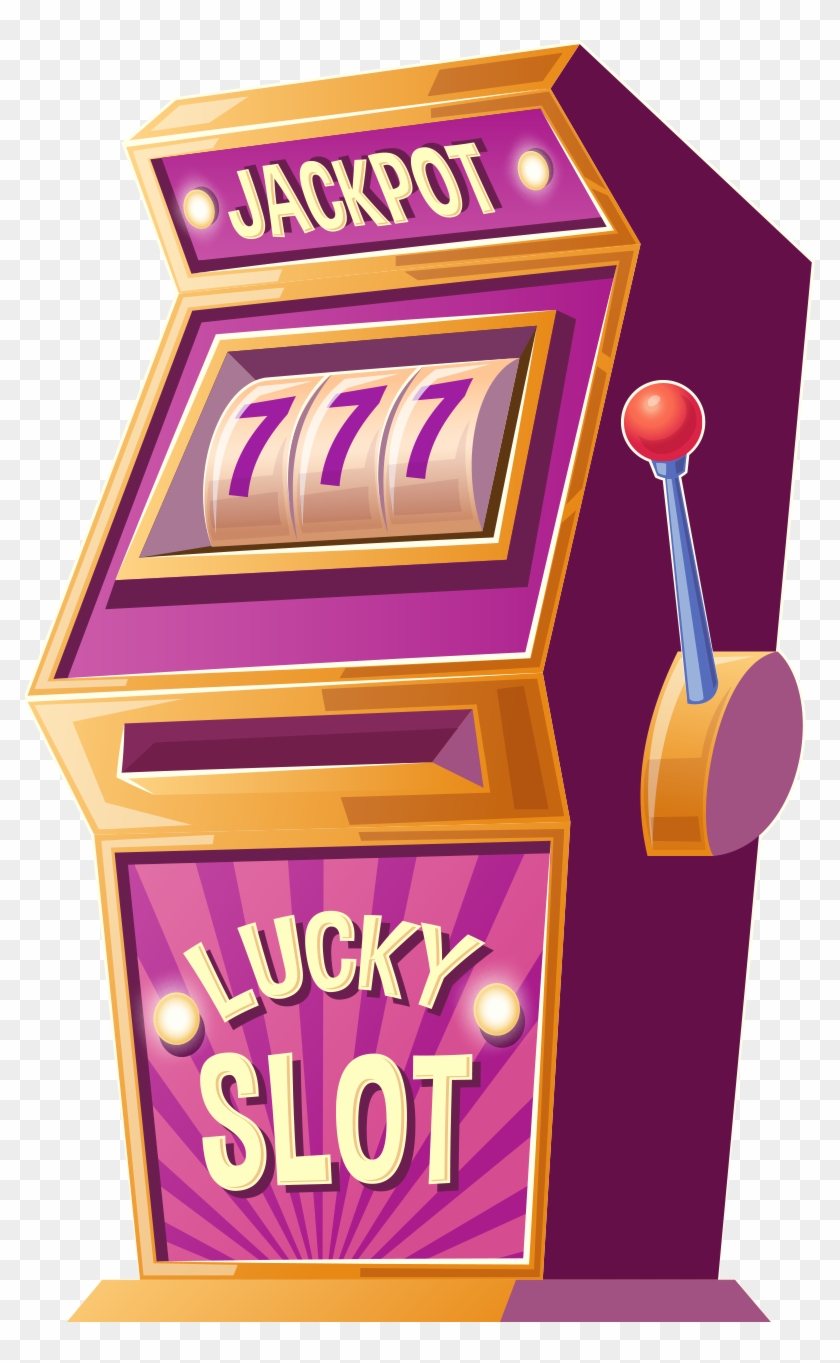 Download - Transparent Clipart Slot Machine #1595141