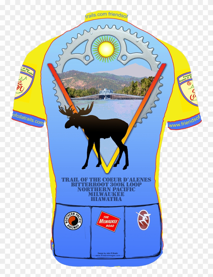 Moose Cycling Jersey #1595200