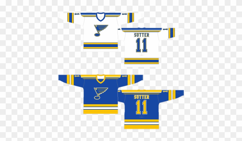 Blues08 - St Louis Blues 1972 To 1984 Uniforms #1595222
