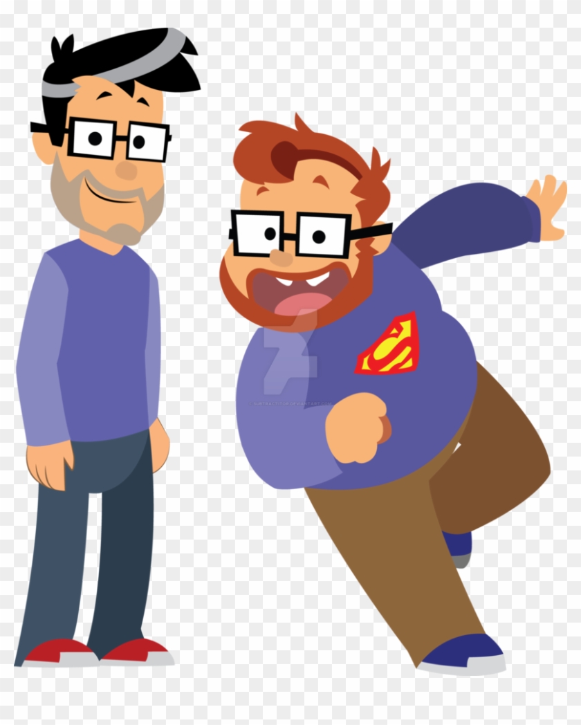 Collection Of Free Comart Clipart Download On - Yogscast Lewis And Simon Fan Art #1595297