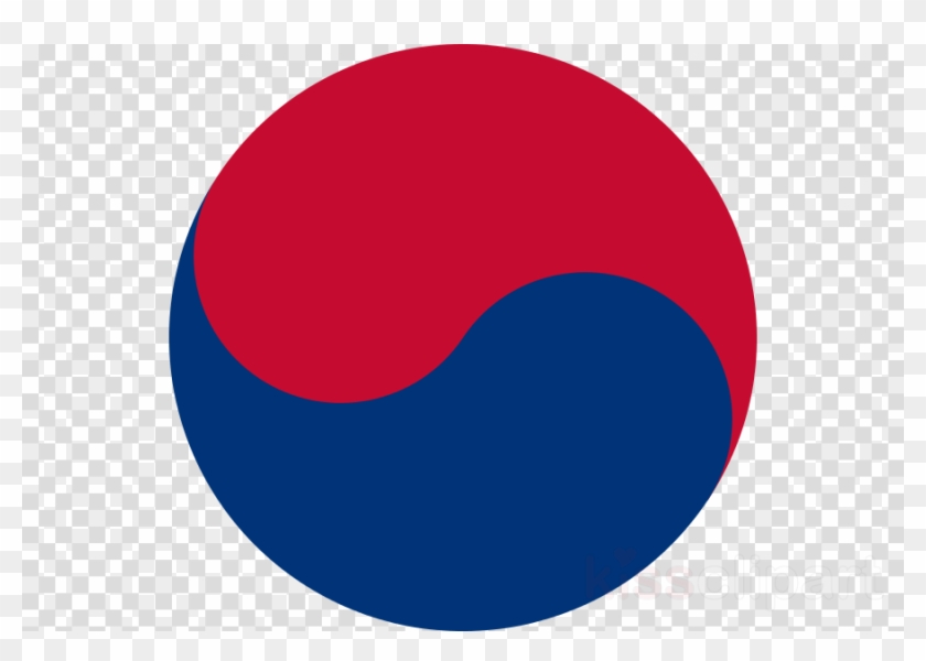 Yin Yang Korean Clipart Joseon Flag Of South Korea - Captain America Shield Png #1595307