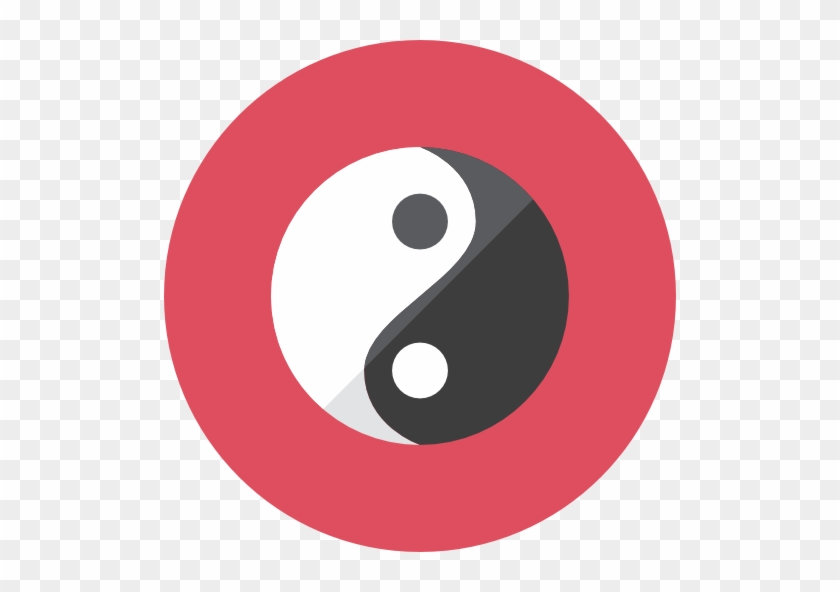 Yin Yang Icon - Yin Yang Icon Png #1595308