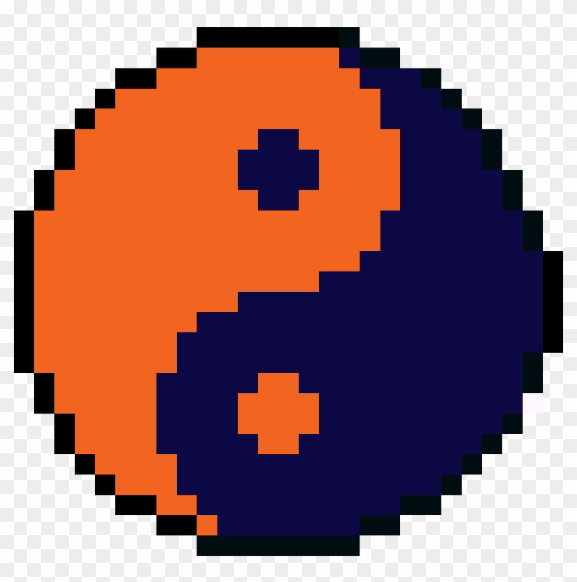 Tide Pods Yin Yang - Yin Yang Pixel Art #1595325