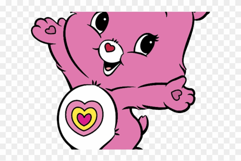 Pink Clipart Care Bear - Cartoon #1595370