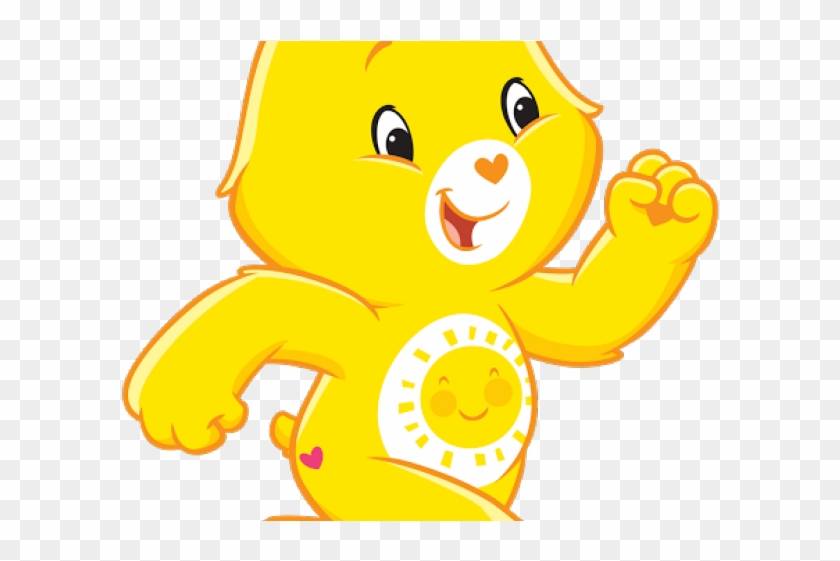 Yellow Clipart Care Bear - Ositos Cariñositos Png #1595377