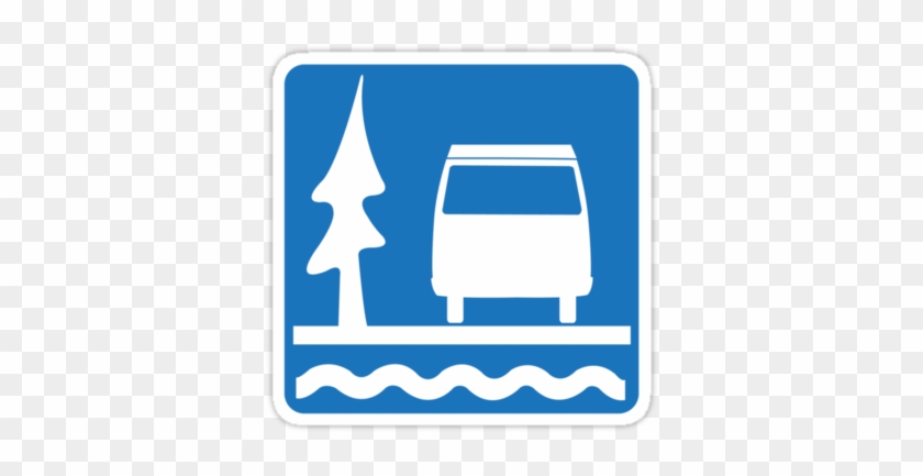 A Campervan Sticker - Vw Bus #1595385