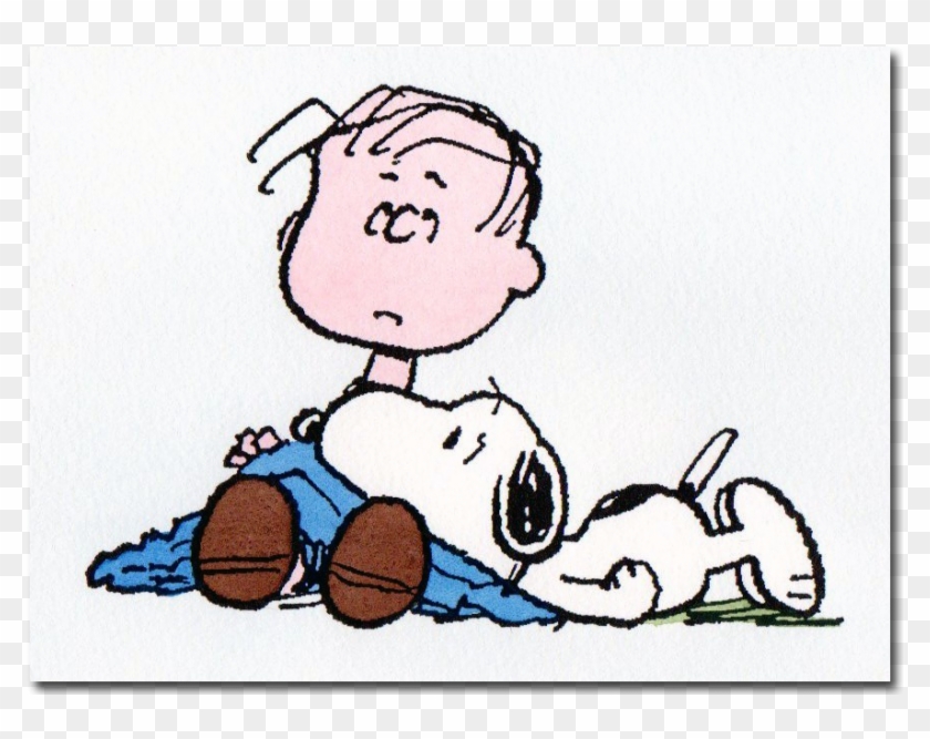 Peanuts "happiness" - Linus And Snoopy #1595403