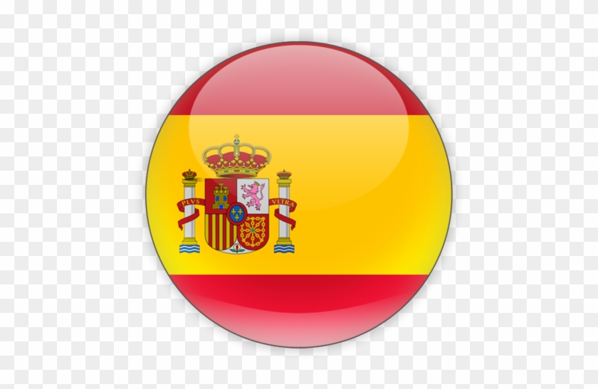 Round Illustration Of - Spain Flag Circle Png #1595448