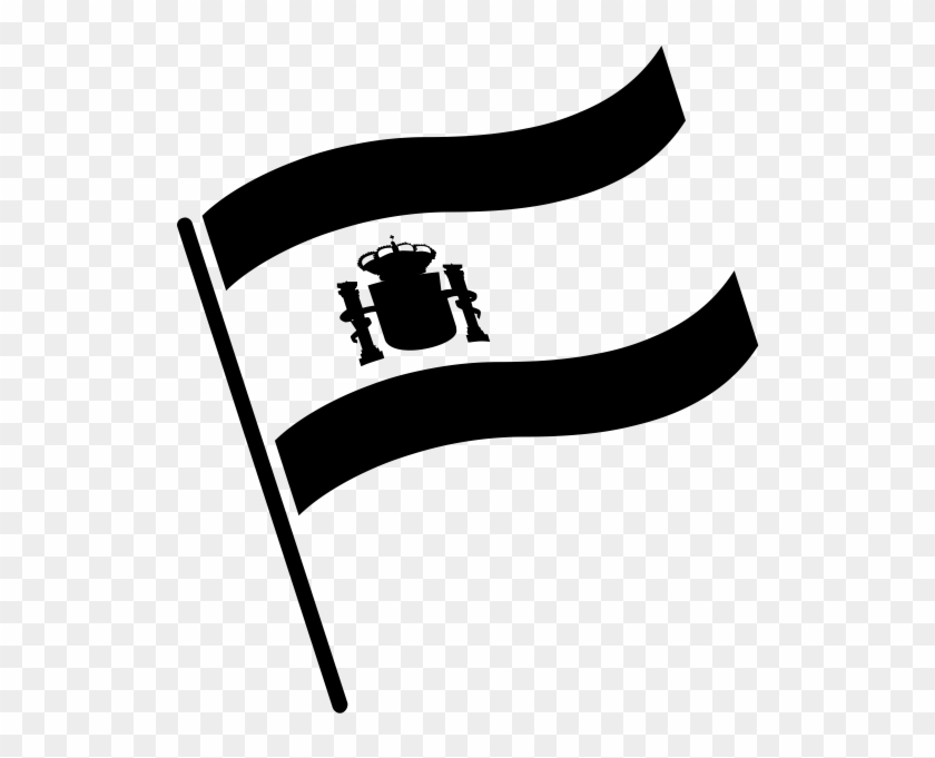India Flag Black And White #1595453
