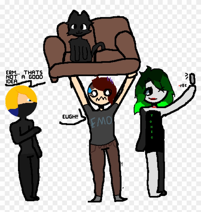 Not A Good Idea - Cartoon #1595641