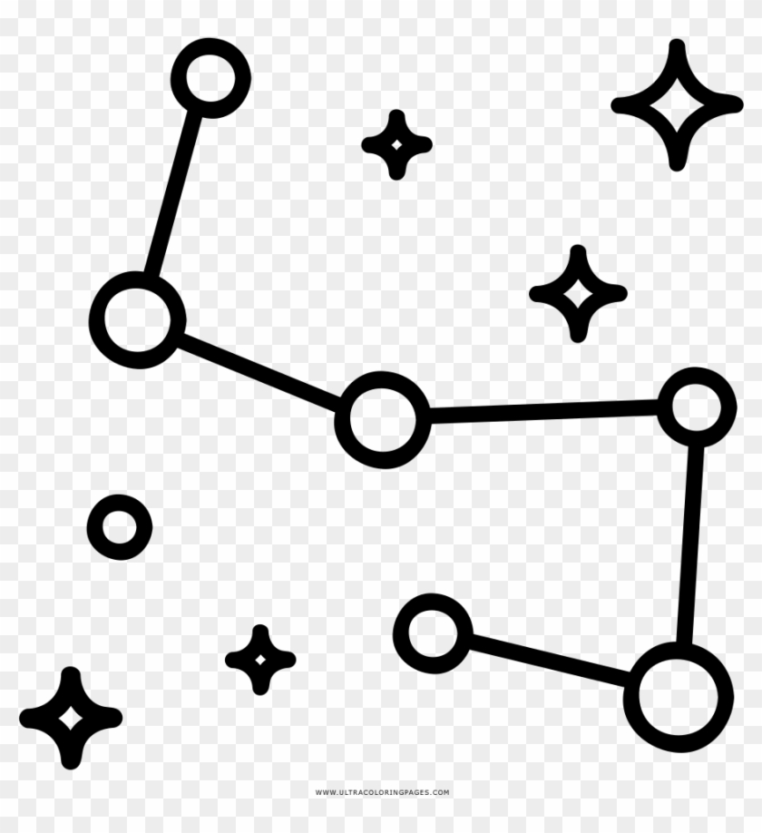 Constellation Coloring Page - Astronauta Icon #1595835