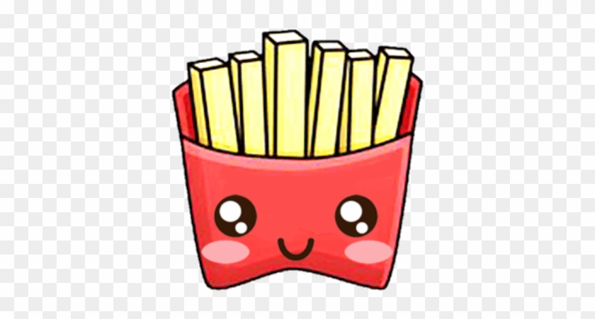 Fries Clipart Kawaii - Cute Kawaii Kawaii Food #1596002